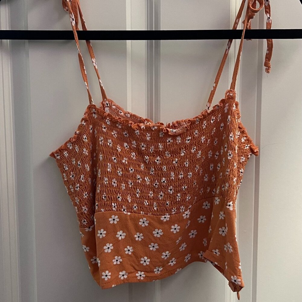 Cute, summer-y Pacsun floral tank top